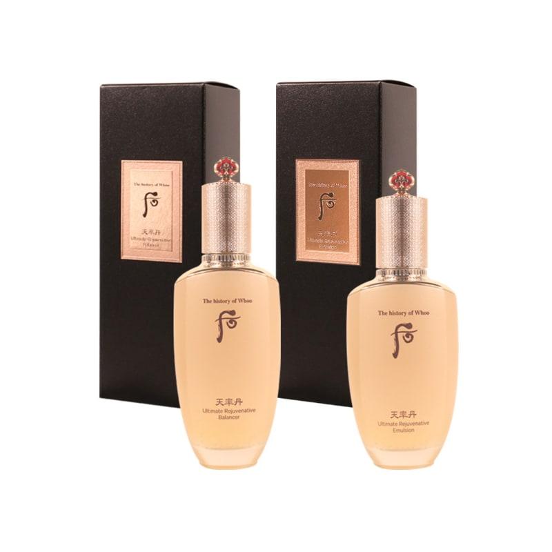 The Whoo Cheonryuldan Hwayul 2-piece set (balancer + lotion)
The Whoo Cheonryuldan Hwayul 2-piece set (balancer + lotion)