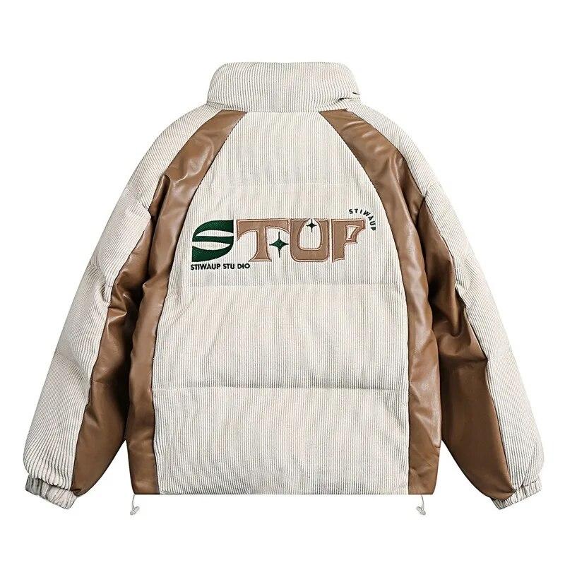 Winter American Street Corduroy Men s Parka Thickened Insulation Versatile Outerwear Couples Fashionable Casual Loose Coat
Winter American Street Corduroy Men s Parka Thickened Insulation Versatile Outerwear Couples Fashionable Casual Loose Coat