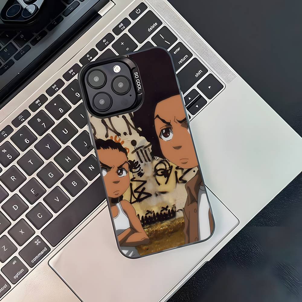 Cartoon The B-Boondocks Phone Case For iPhone 17,16,15,14,13,12,11,Pro,XS,Max,Plus,Mini,SE4,E Black Matte Shockproof Cover iPhone13
Cartoon The B-Boondocks Phone Case For iPhone 17,16,15,14,13,12,11,Pro,XS,Max,Plus,Mini,SE4,E Black Matte Shockproof Cover iPhone13