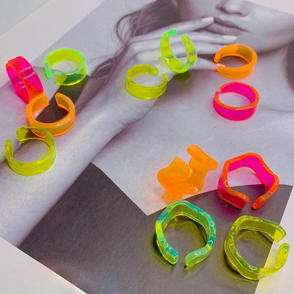 Кольцо Candy Color Irregular Geometric Resin Acrylic Open Finger Ring Fashion Accessories Rings Joint Ring green-3
Кольцо Candy Color Irregular Geometric Resin Acrylic Open Finger Ring Fashion Accessories Rings Joint Ring green-3