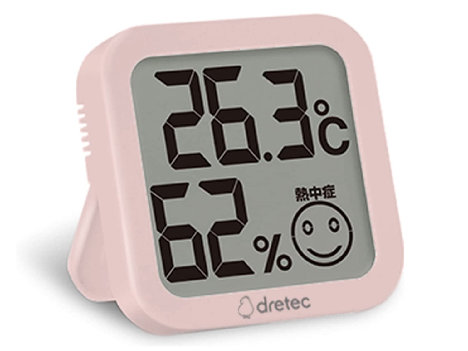 Dretec Digital Thermometer Hygrometer Large Screen Compact Pink Thermo-hygrometer
Dretec Digital Thermometer Hygrometer Large Screen Compact Pink Thermo-hygrometer