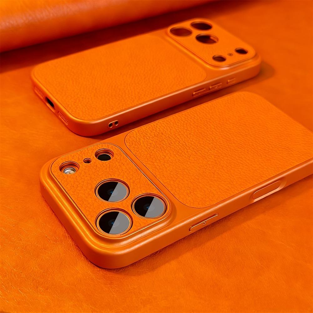 Luxury Lichee Pattern Leather Case For iPhone 17 16 15 14 13 Pro Max Fashion Phone Cases For iPhone 16Pro 17Pro Shockproof Cover For iPhone 13 помаранчевий
Luxury Lichee Pattern Leather Case For iPhone 17 16 15 14 13 Pro Max Fashion Phone Cases For iPhone 16Pro 17Pro Shockproof Cover For iPhone 13 помаранчевий