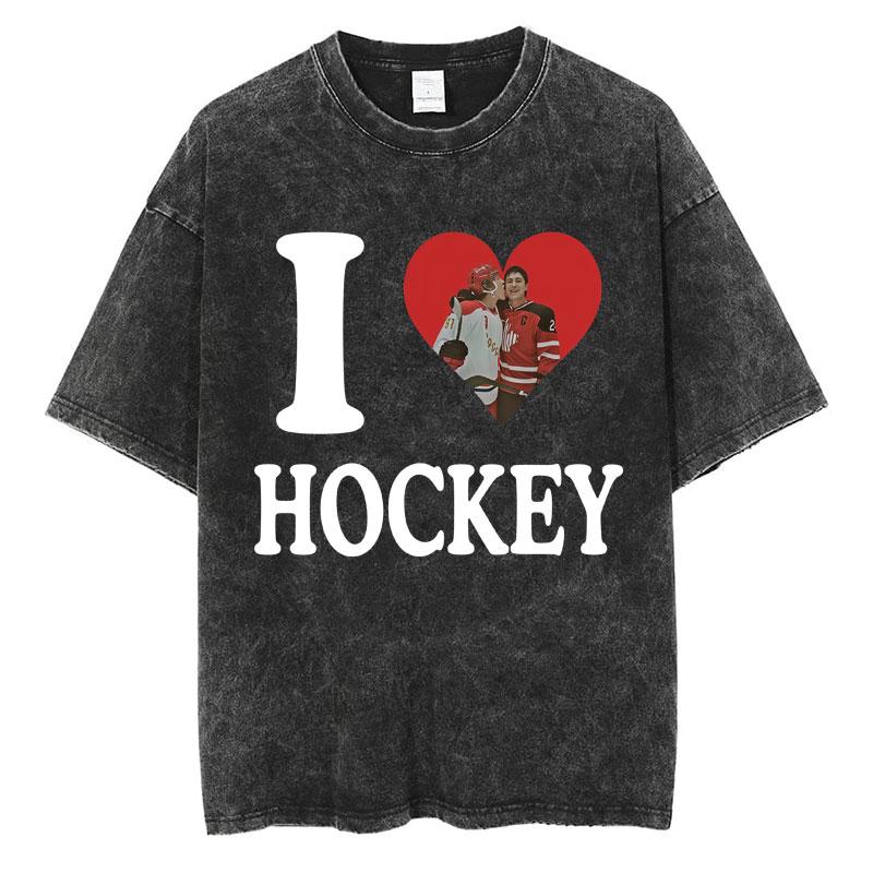 Heated Rivalry I Love Hockry Washed T Shirt Llya Rozanov Men Women Fashion Vintage Tshirt Oversized Cozy Cotton Short Sleeve S
Heated Rivalry I Love Hockry Washed T Shirt Llya Rozanov Men Women Fashion Vintage Tshirt Oversized Cozy Cotton Short Sleeve S