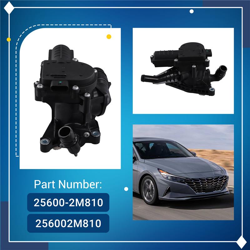 25600-2M810 Car Engine Coolant Thermostat For Hyundai Sonata 1.6L - 256002M810 чорний
25600-2M810 Car Engine Coolant Thermostat For Hyundai Sonata 1.6L - 256002M810 чорний