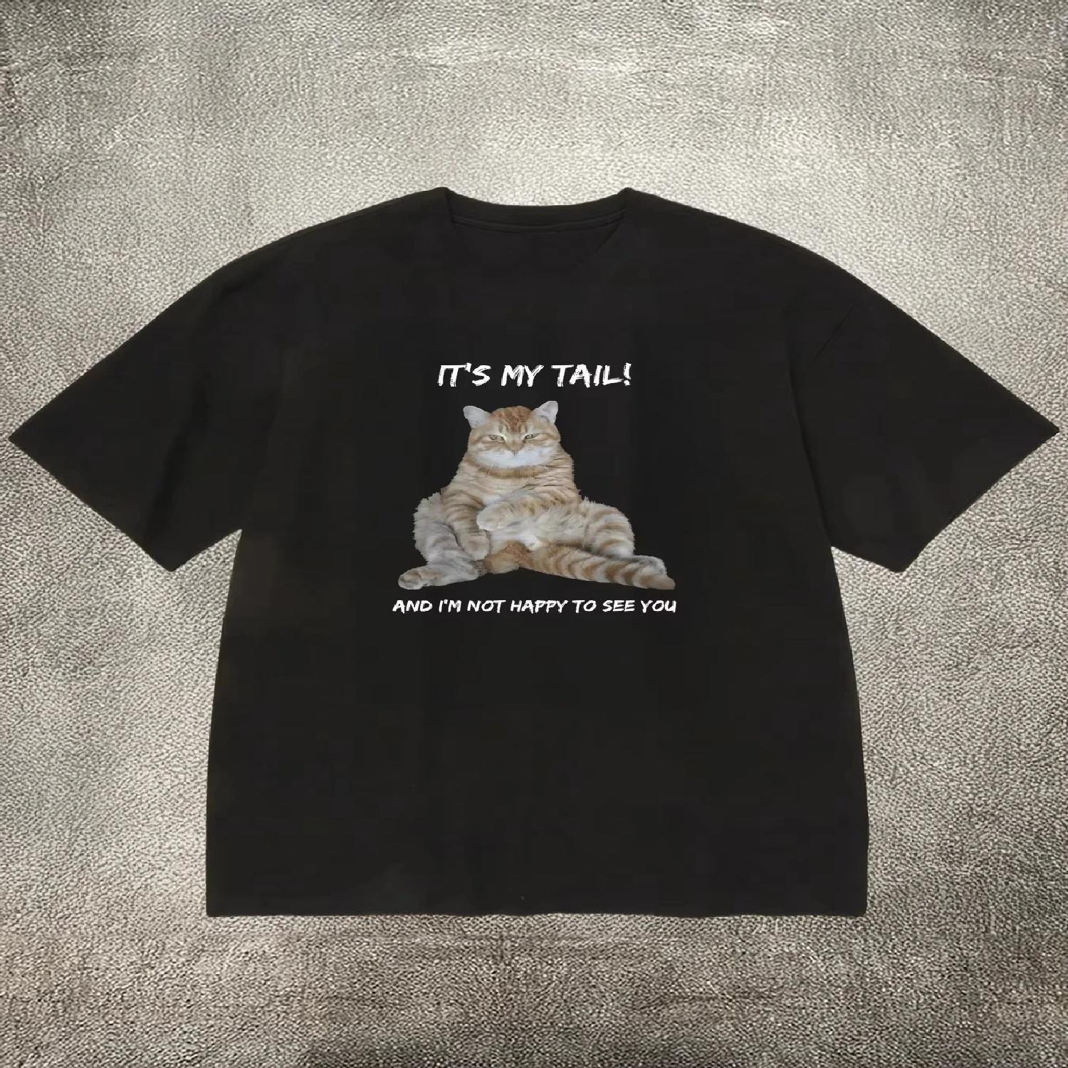 Summer Kid Clothes Sassy Cat Slogan Meme Pattern Printed Kids Tshirt Cotton Crew-Neck Loose Short Sleeved Children s Clothing S чёрный
Summer Kid Clothes Sassy Cat Slogan Meme Pattern Printed Kids Tshirt Cotton Crew-Neck Loose Short Sleeved Children s Clothing S чёрный