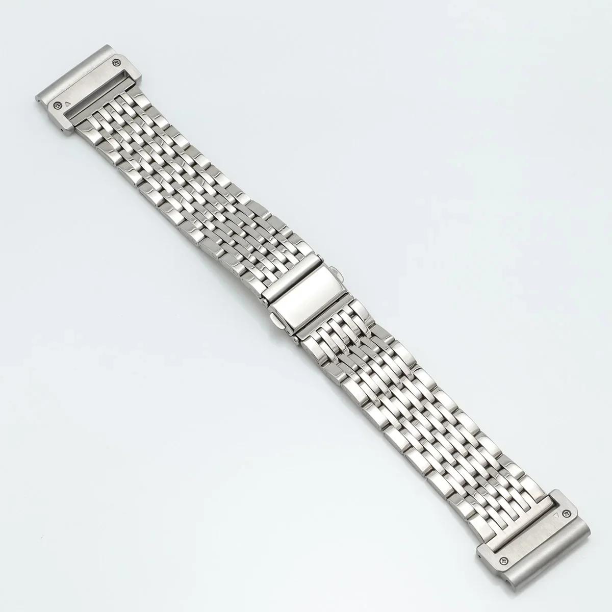 22mm 26mm QuickFit Metal Strap For Garmin watch Fenix 8 7 7X 6 6X Pro 5XPlus Stainless Steel Bracelet Watch 3HR Tactix Epix Band 22mm срібний
22mm 26mm QuickFit Metal Strap For Garmin watch Fenix 8 7 7X 6 6X Pro 5XPlus Stainless Steel Bracelet Watch 3HR Tactix Epix Band 22mm срібний