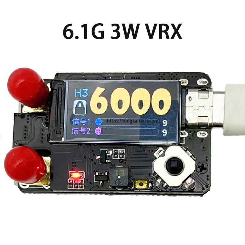 FPV 6,1 г 3 Вт VRX пристрій передачі зображення дрона з високоміцним алюмінієвим сплавом ЧПУ червоний/чорний
FPV 6,1 г 3 Вт VRX пристрій передачі зображення дрона з високоміцним алюмінієвим сплавом ЧПУ червоний/чорний