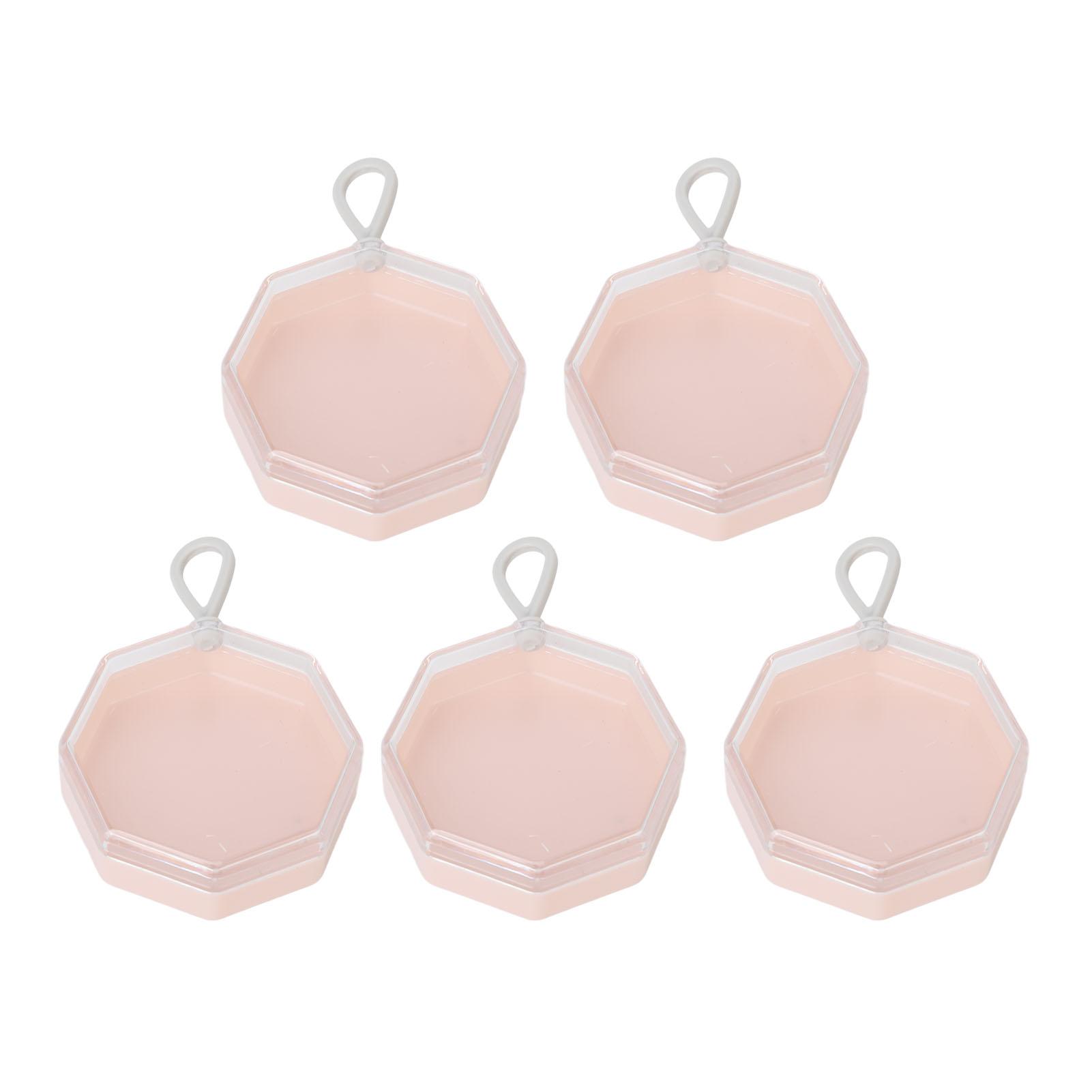 5Pcs Powder Puff Storage Box Case Portable Organizer Container Transparent Plastic
5Pcs Powder Puff Storage Box Case Portable Organizer Container Transparent Plastic