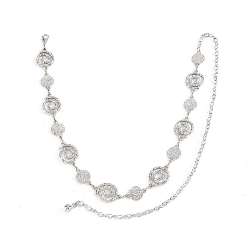 Womens Elegant Ladies Metal Thin Waist Chain Gold Round Irregular Body Chains Sexy Accessory Dress Belts Accessories Fashion
Womens Elegant Ladies Metal Thin Waist Chain Gold Round Irregular Body Chains Sexy Accessory Dress Belts Accessories Fashion
