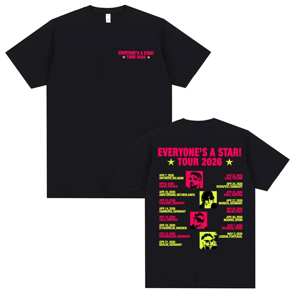 5 Seconds of Summer Everyone s A Star Tour 2026 New Album T-shirt Men Women Fashion 90s Vintage Y2K Short Sleeve Tops Streetwear 5XL різнокольоровий
5 Seconds of Summer Everyone s A Star Tour 2026 New Album T-shirt Men Women Fashion 90s Vintage Y2K Short Sleeve Tops Streetwear 5XL різнокольоровий