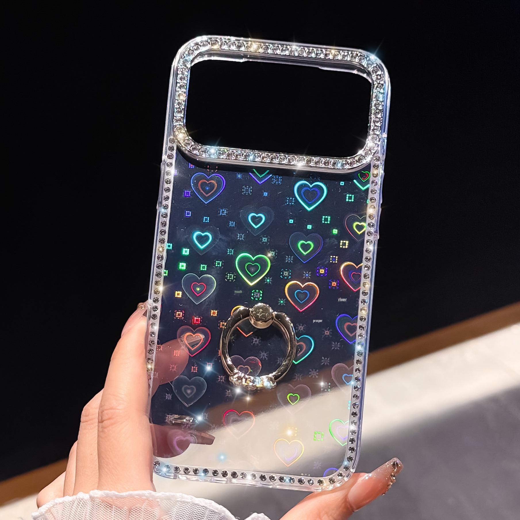 Star Diamond Transparent Anti-Drop Phone Case with Ring Holder for iPhone 17/16 iPhone 17
Star Diamond Transparent Anti-Drop Phone Case with Ring Holder for iPhone 17/16 iPhone 17