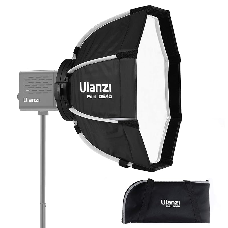 Ulanzi DS40 40cm octagonal softbox photo shoot light box mini bowens mount octagon type umbrella box foldable No assembly required honeycomb grid +
Ulanzi DS40 40cm octagonal softbox photo shoot light box mini bowens mount octagon type umbrella box foldable No assembly required honeycomb grid +