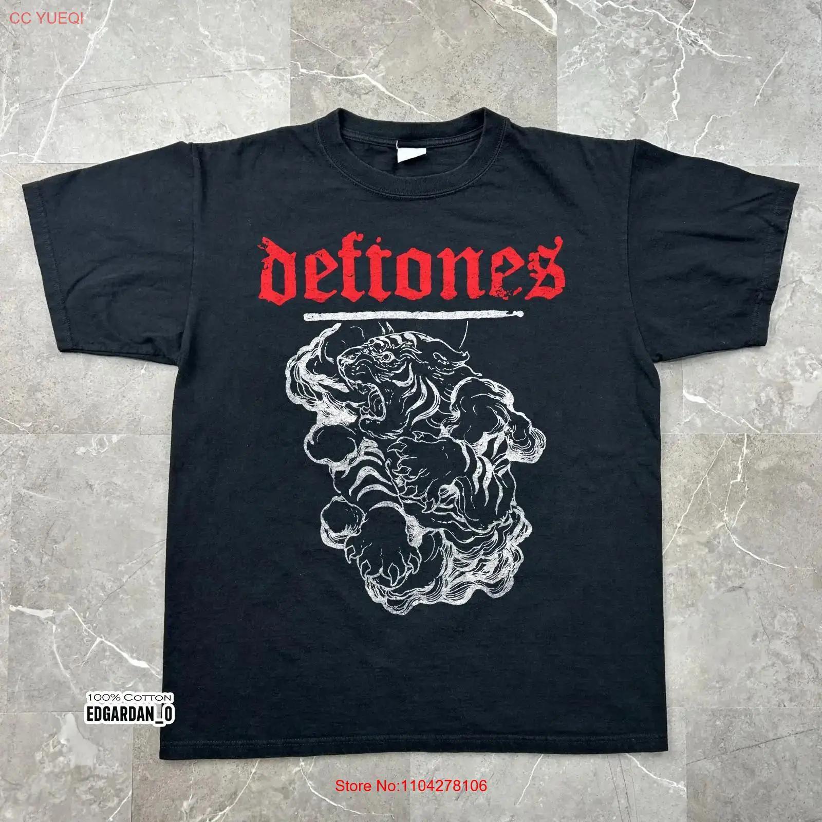 Deftones Tiger Sacramento 2000s Black T shirt Size S 5XL vintage Washed Unisex designer clothes Versatile fashion Breathable 5XL різнокольоровий
Deftones Tiger Sacramento 2000s Black T shirt Size S 5XL vintage Washed Unisex designer clothes Versatile fashion Breathable 5XL різнокольоровий