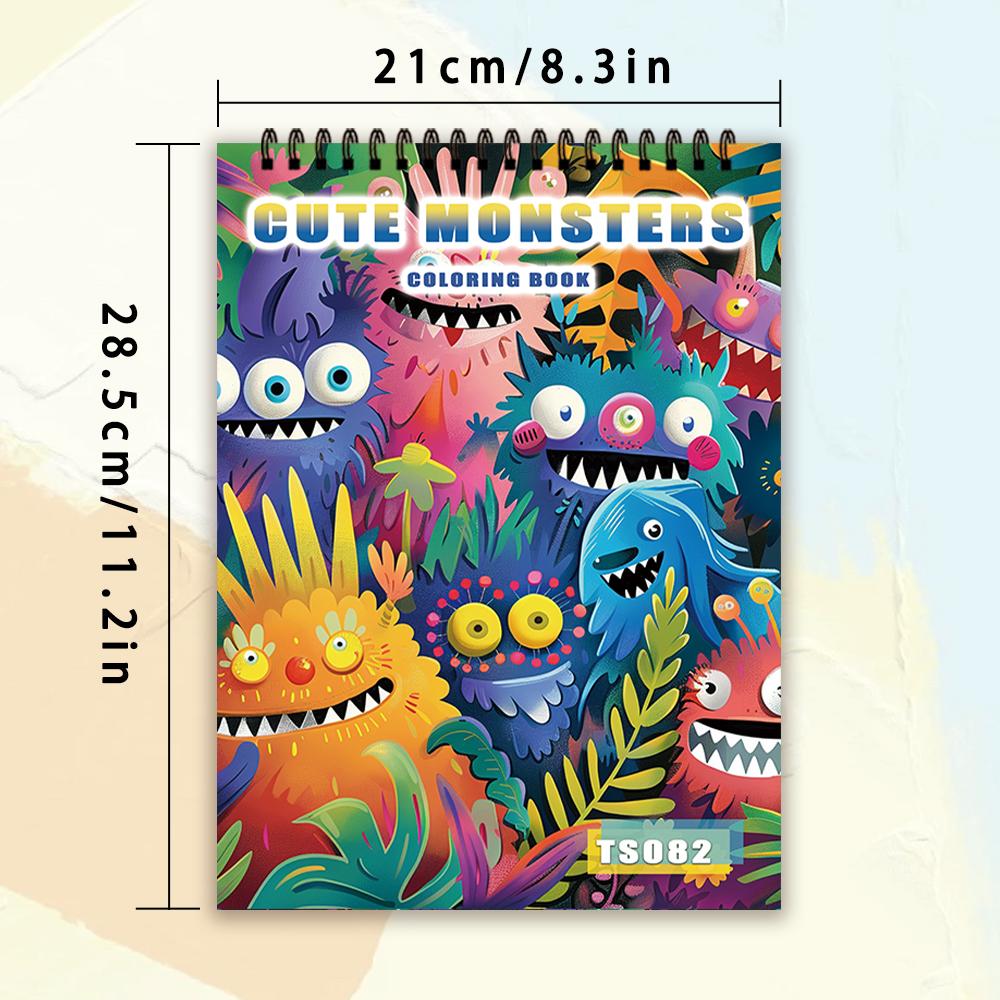 Книжка-раскраска на спирали - 30 листов, книжка-раскраска для взрослых, 11,2 x 8,3 дюйма, плотная бумага 100 г/м², книга для рисования, подарок на праздник возвращения домой
Книжка-раскраска на спирали - 30 листов, книжка-раскраска для взрослых, 11,2 x 8,3 дюйма, плотная бумага 100 г/м², книга для рисования, подарок на праздник возвращения домой