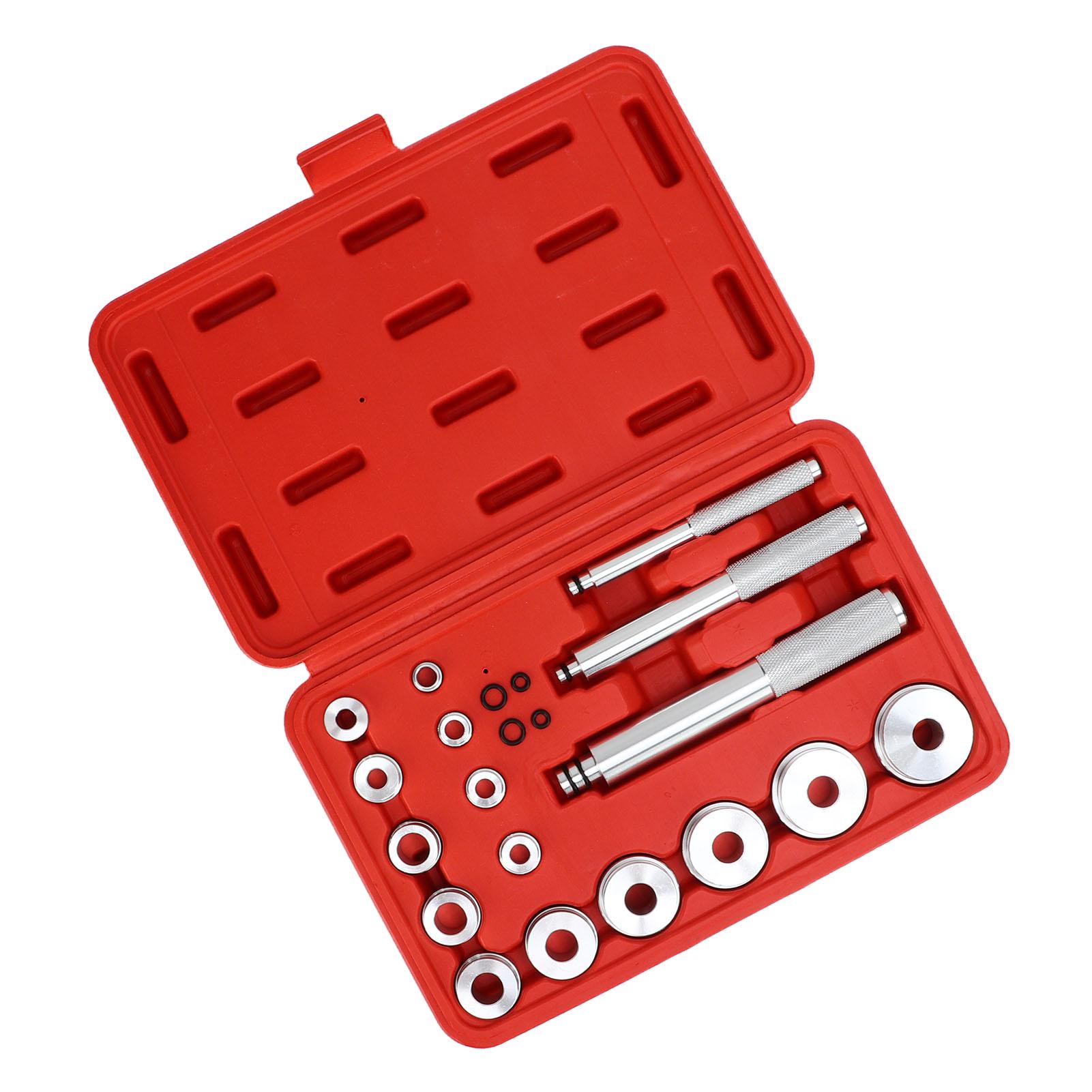 Bearing Race Seal Bushing Driver Tool Set Universal Wheel Bearing Removal Press Tool for Cars Motorcycles
Bearing Race Seal Bushing Driver Tool Set Universal Wheel Bearing Removal Press Tool for Cars Motorcycles