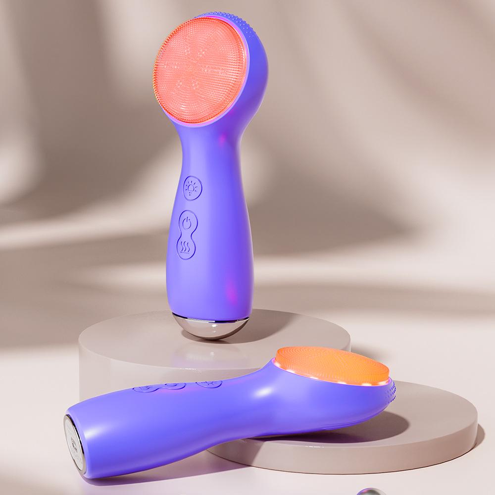 Электрическая силиконовая щетка для очищения и массажа лица: Очиститель пор и вибрирующий инструмент для умывания лица для женщин темно-фиолетового
Электрическая силиконовая щетка для очищения и массажа лица: Очиститель пор и вибрирующий инструмент для умывания лица для женщин темно-фиолетового
