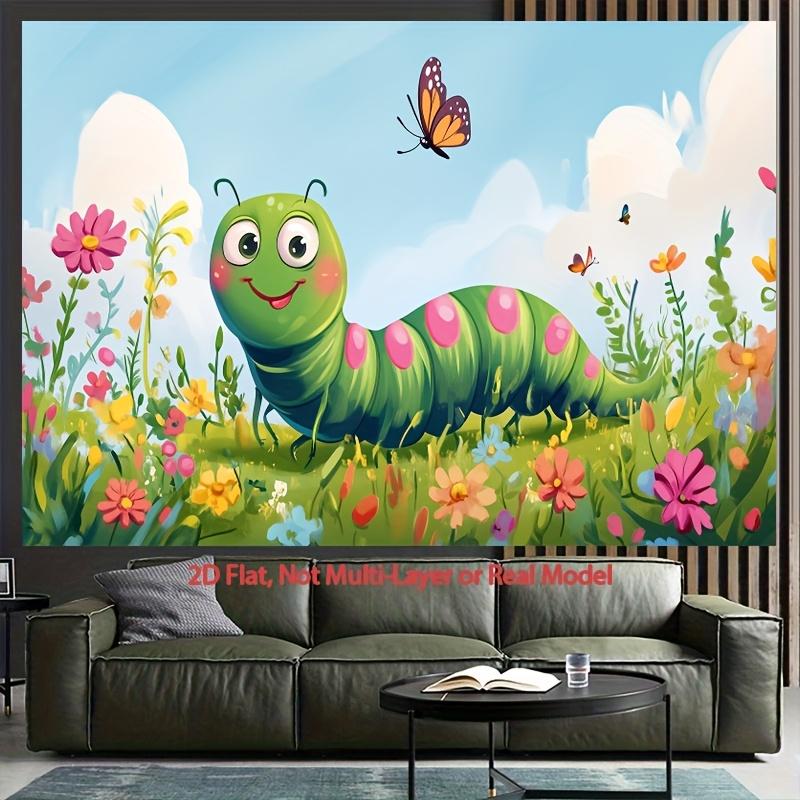 Grassland Insect Cartoon Painting Digital printing polyester wall tapestry suitable for use in living rooms bedrooms bars party 74x94cm(29x37in)
Grassland Insect Cartoon Painting Digital printing polyester wall tapestry suitable for use in living rooms bedrooms bars party 74x94cm(29x37in)
