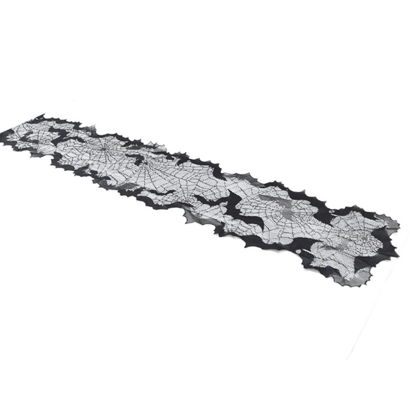 Halloween Banquets Table Runner 13x68inch Black Polyester Spiders Webs Bat Decoration чёрный
Halloween Banquets Table Runner 13x68inch Black Polyester Spiders Webs Bat Decoration чёрный
