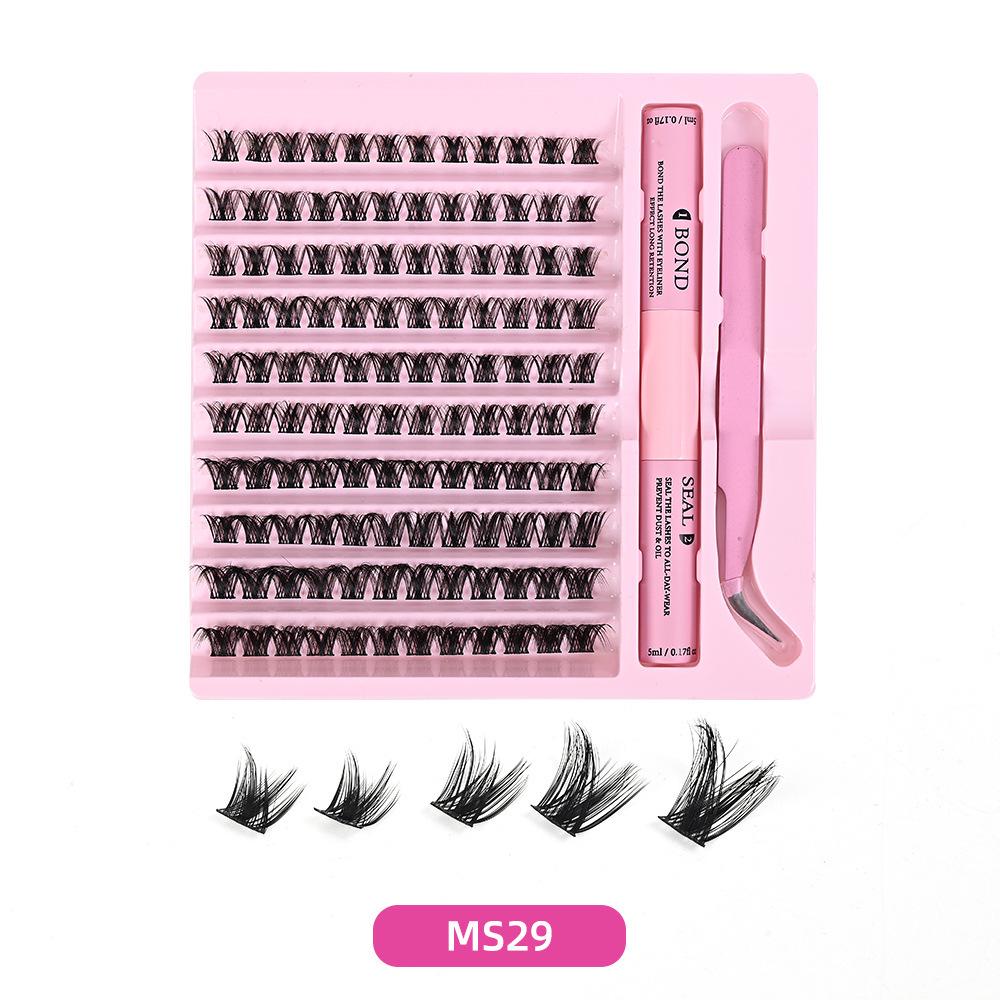 Natural-Looking Cross-Border Single-Cluster Doll Eyelashes with Glue for Beginners
Natural-Looking Cross-Border Single-Cluster Doll Eyelashes with Glue for Beginners