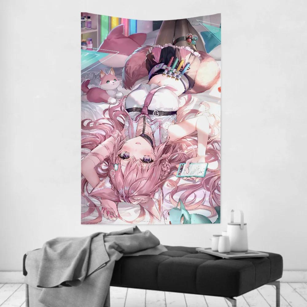 1pc Hololive Hakui Koyori Game Anime Tapestry Room Decor Wall Cloth Party Hanging Background Room Decor Baby Room 74x94cm(29x37in)
1pc Hololive Hakui Koyori Game Anime Tapestry Room Decor Wall Cloth Party Hanging Background Room Decor Baby Room 74x94cm(29x37in)