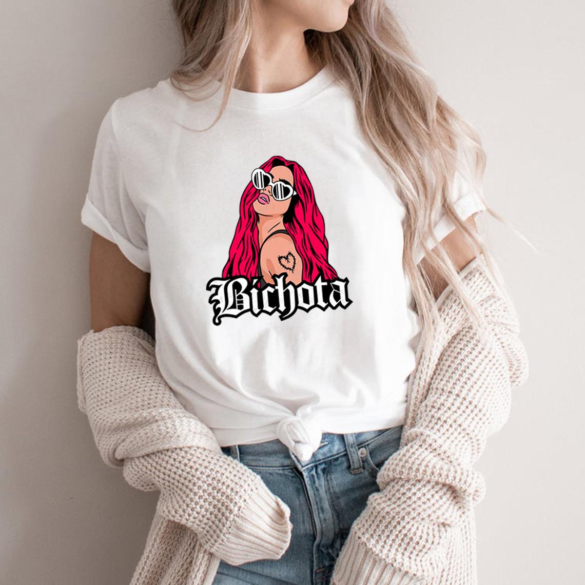 Футболка Bichota Karol G Футболка Las Bichotas No Lloran Mamiii Футболка Женские футболки с рисунком Футболка с коротким рукавом Футболка для фанатов Подарочная рубашка Топ
Футболка Bichota Karol G Футболка Las Bichotas No Lloran Mamiii Футболка Женские футболки с рисунком Футболка с коротким рукавом Футболка для фанатов Подарочная рубашка Топ