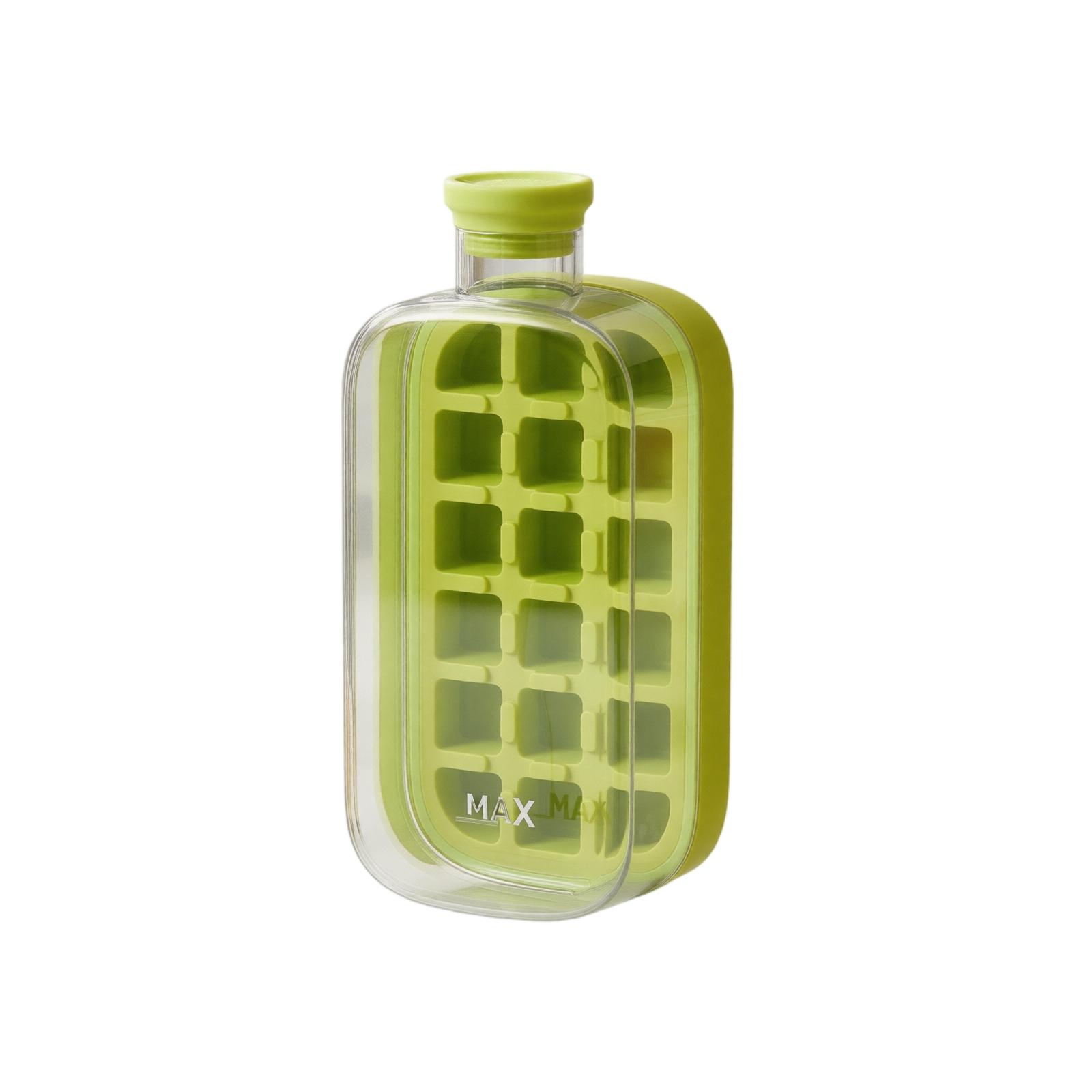 800ml Press Type Ice Cube Tray Food Grade Household Ice Mold Refrigerator Storage Container Water Bottle Style Ice Maker One Size зелёный
800ml Press Type Ice Cube Tray Food Grade Household Ice Mold Refrigerator Storage Container Water Bottle Style Ice Maker One Size зелёный