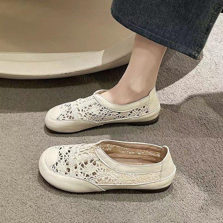 Old Beijing cloth shoes women s 2025 new summer thin breathable mesh one pedal hollow small fragrant fisherman single shoes 40
Old Beijing cloth shoes women s 2025 new summer thin breathable mesh one pedal hollow small fragrant fisherman single shoes 40
