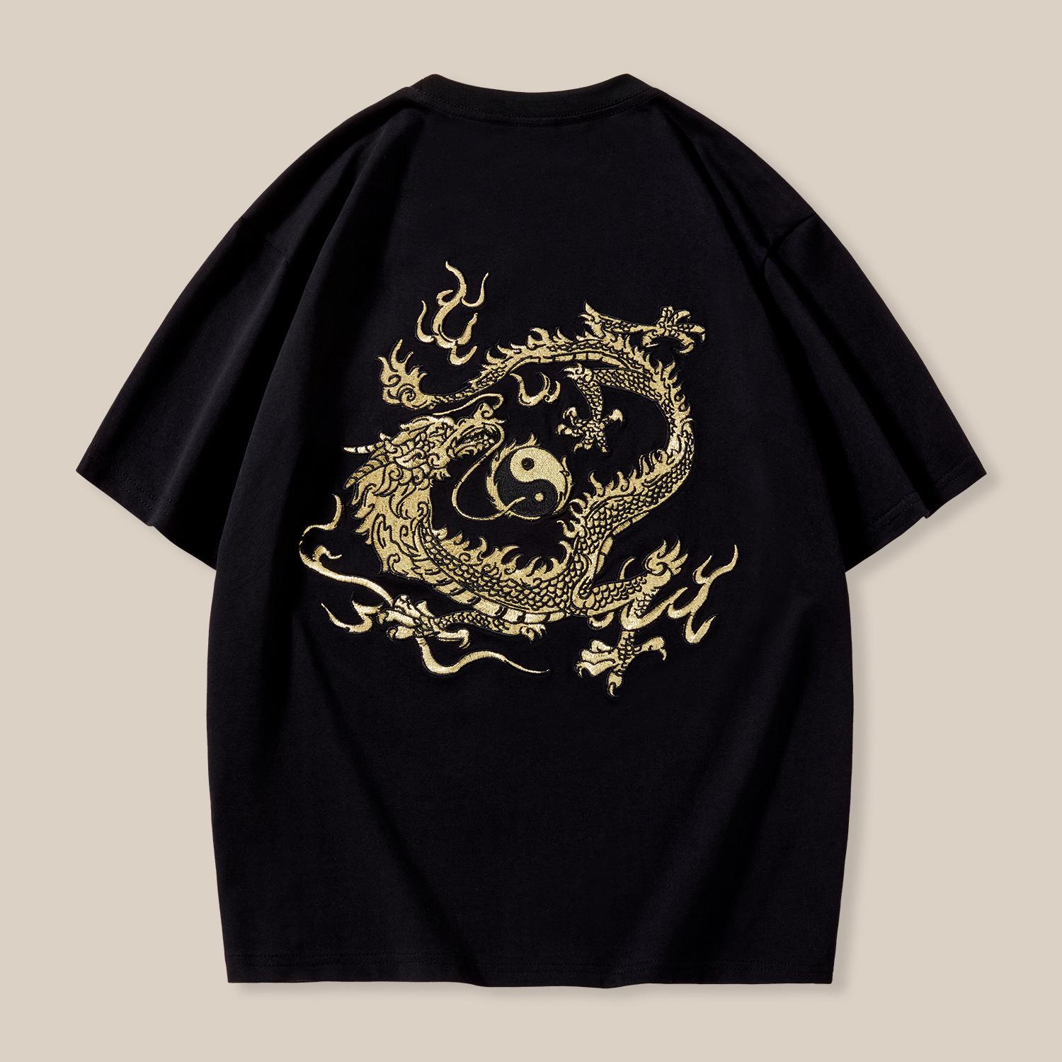 Men s Heavy Embroidered Cotton Round Neck Loose Fit Casual T-shirt - Trendy Plus Size for Couples M
Men s Heavy Embroidered Cotton Round Neck Loose Fit Casual T-shirt - Trendy Plus Size for Couples M