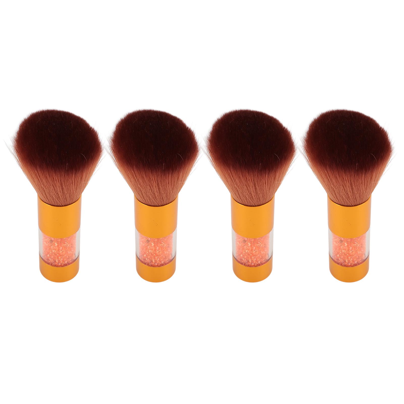 4pcs Nail Art Dust Remover Brush Nail Art Dust Cleaner Brush Multifunctional Makeup Brush with Rhinestone for Makeup Manicure
4pcs Nail Art Dust Remover Brush Nail Art Dust Cleaner Brush Multifunctional Makeup Brush with Rhinestone for Makeup Manicure