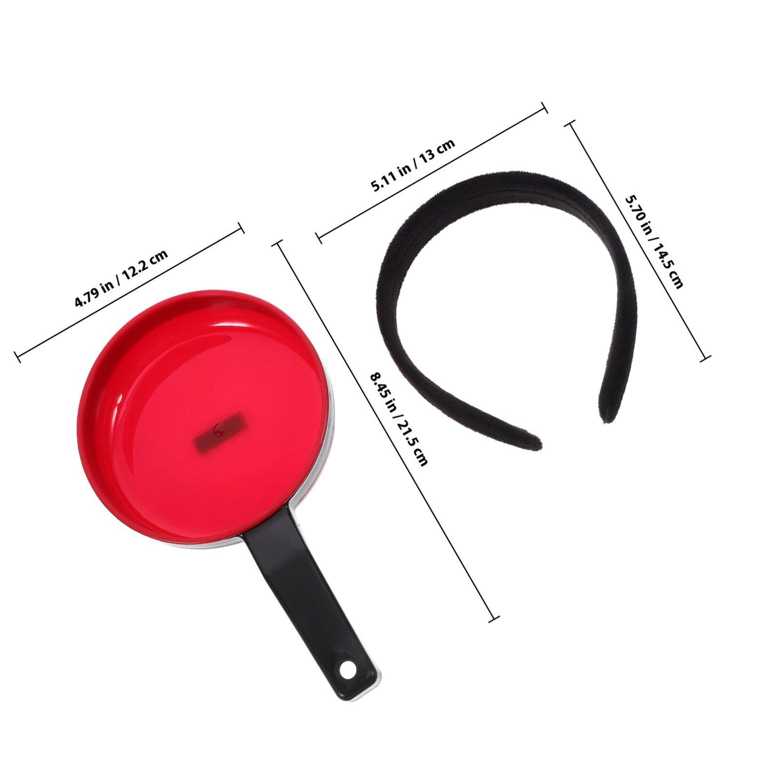 Frying Pan Style Headband Funny Party Photo Booth Prop Pan Headwear Costume Hair Hoop Funny Headband Carnival Headpiece красный
Frying Pan Style Headband Funny Party Photo Booth Prop Pan Headwear Costume Hair Hoop Funny Headband Carnival Headpiece красный