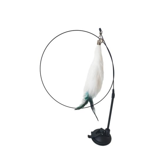 Игрушка-палка для кошек, непростая присоска, основание чашки, гибкий отскок, чтобы сломать пушистые искусственные перья, интерактивная игрушка, избавляющая от скуки D
Игрушка-палка для кошек, непростая присоска, основание чашки, гибкий отскок, чтобы сломать пушистые искусственные перья, интерактивная игрушка, избавляющая от скуки D