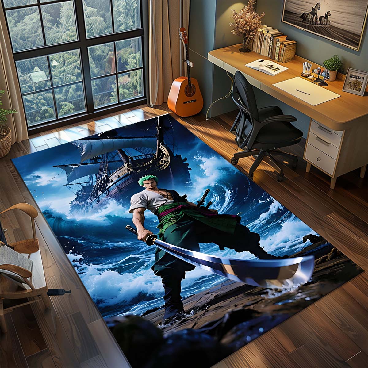 One Piece Anime Rug Carpet Large Area Rug Non Slip Washable Floor Mat Gamer Room Bedroom Home Decor -QJY 60x90cm
One Piece Anime Rug Carpet Large Area Rug Non Slip Washable Floor Mat Gamer Room Bedroom Home Decor -QJY 60x90cm