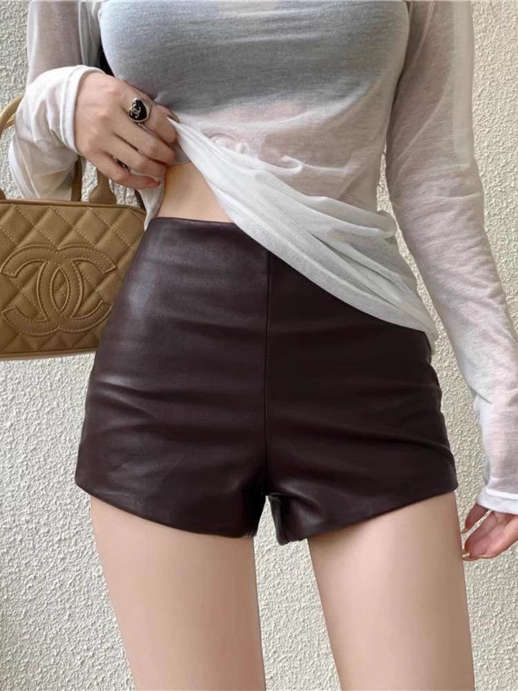 Women s High Waist Leather Booty Shorts - Slimming, Hip-Wrapping, Sexy Black Winter/Autumn Fashion L абрикосовый
Women s High Waist Leather Booty Shorts - Slimming, Hip-Wrapping, Sexy Black Winter/Autumn Fashion L абрикосовый