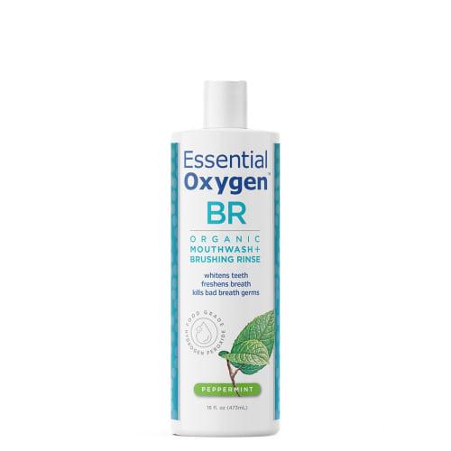 Essential Oxygen + Organic Peppermint Brushing Rinse 473ml
Essential Oxygen + Organic Peppermint Brushing Rinse 473ml