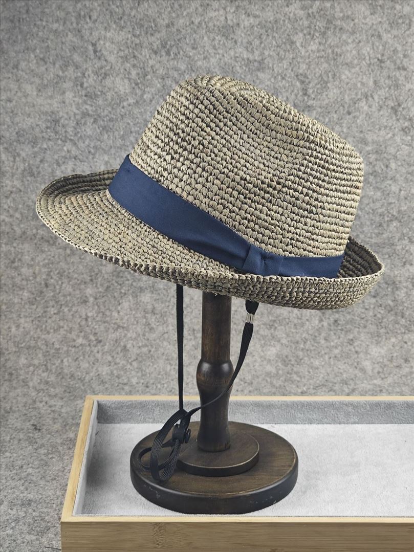 New Natural Raffia Jazz Sun Hats for Woman and Man Foldable Straw Woven Panama Straw Hat Summer Sun Protection Beach Hat 56-58cm 60-63cm сірий колір
New Natural Raffia Jazz Sun Hats for Woman and Man Foldable Straw Woven Panama Straw Hat Summer Sun Protection Beach Hat 56-58cm 60-63cm сірий колір