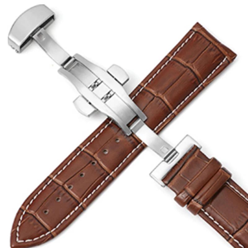 Slub Pattern Cowhide Watchband Universal Genuine Leather Wristband Men Women Waterproof Belt 16/18/20/22/24mm Watch Accessories 22mm
Slub Pattern Cowhide Watchband Universal Genuine Leather Wristband Men Women Waterproof Belt 16/18/20/22/24mm Watch Accessories 22mm