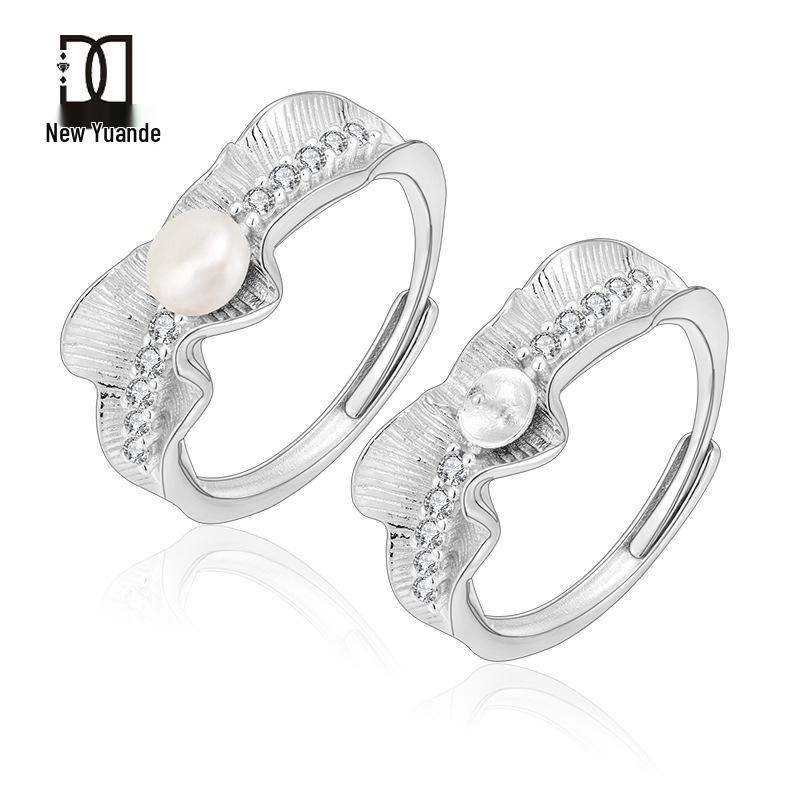 Women s S925 Sterling Silver Pearl Ring with Luxe Silk Satin Skirt Edge Design Adjustable
Women s S925 Sterling Silver Pearl Ring with Luxe Silk Satin Skirt Edge Design Adjustable