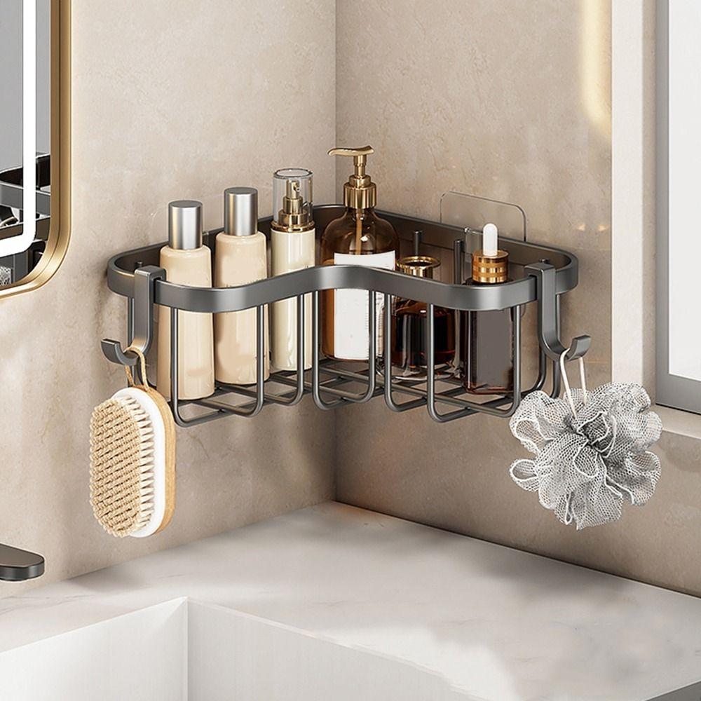 Carbon Steel Sink Drain Rack No-Punching Triangular Drainage Rack Sponge Storage Basket for Home Black-Style A
Carbon Steel Sink Drain Rack No-Punching Triangular Drainage Rack Sponge Storage Basket for Home Black-Style A