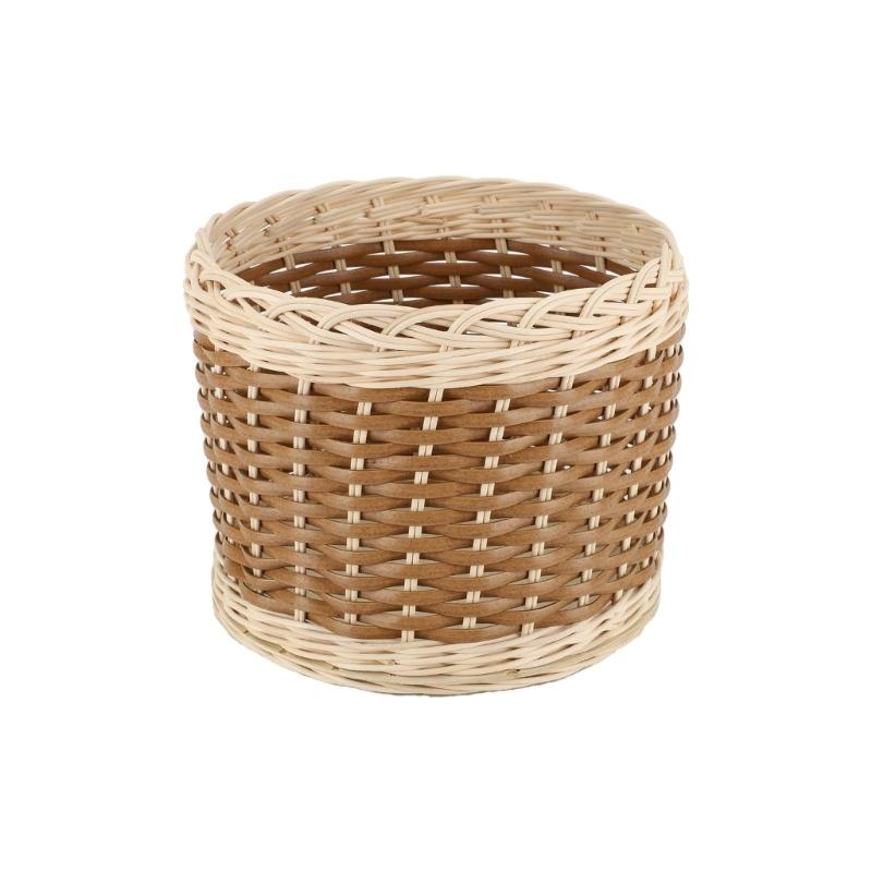 Fashionable Imitation Rattan Organizers Basket Portable Accessory for Household Clutters qnd Laundry Management
Fashionable Imitation Rattan Organizers Basket Portable Accessory for Household Clutters qnd Laundry Management