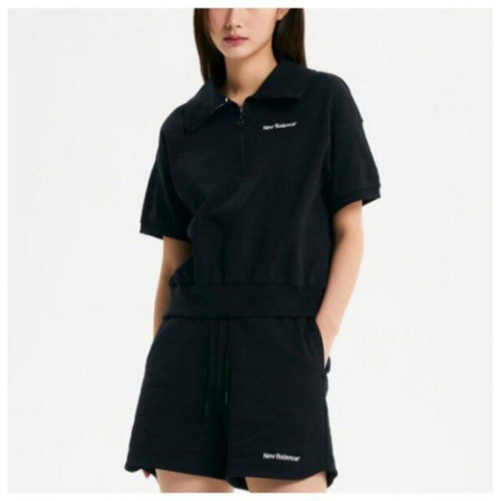 New Balance Short Sleeve Tee Kqj Nbnce2w312 19 Women S Summer Eco Half Zip Up Short Sleeve SweatShirt S Black series/85
New Balance Short Sleeve Tee Kqj Nbnce2w312 19 Women S Summer Eco Half Zip Up Short Sleeve SweatShirt S Black series/85