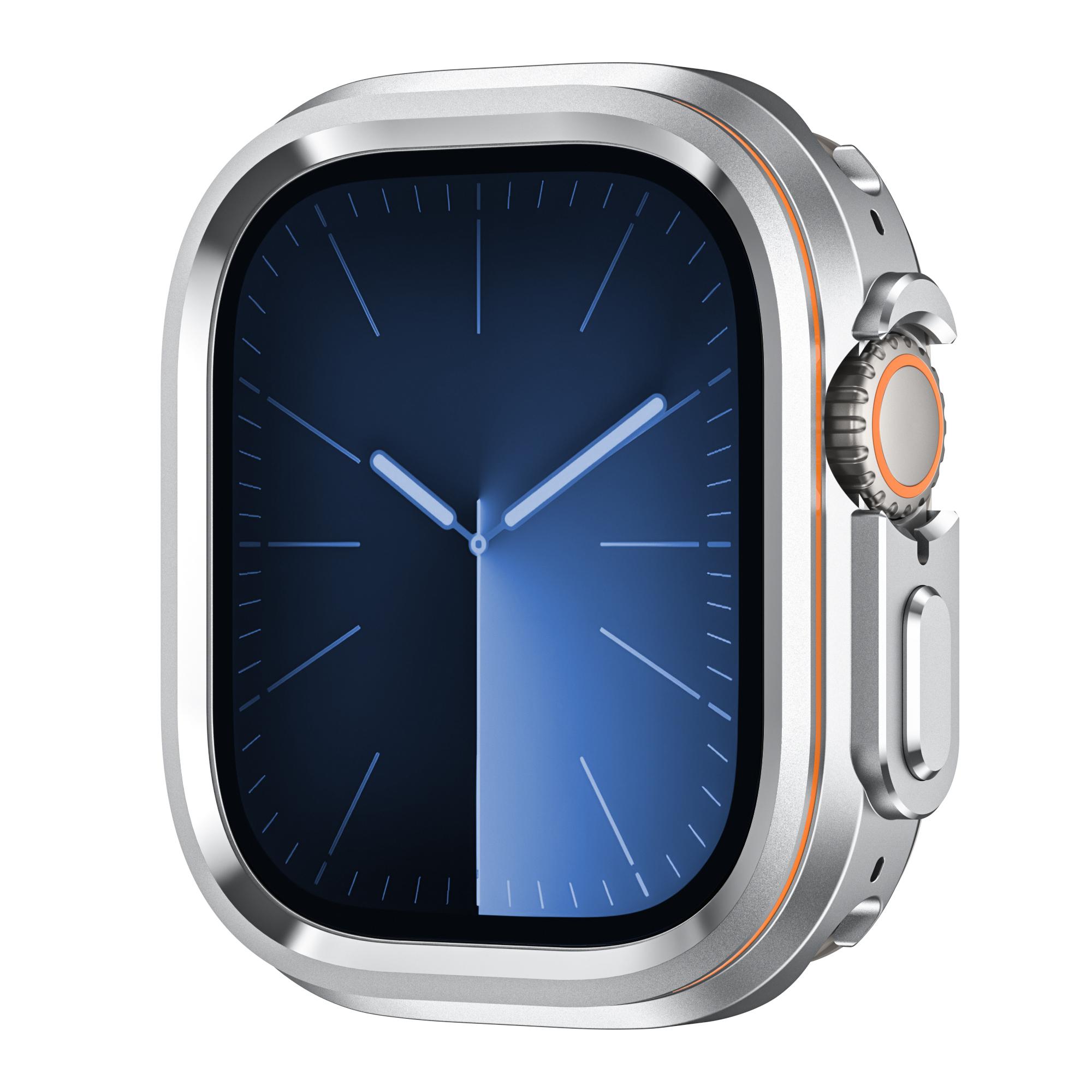 Aluminum Alloy Watchcase for Apple Watch Ultra 3 49mm Metal Protector Watch Cover for IWatch Ultra 2 1 49mm Luxury Accessorie Ultra1/2/3 49mm срібний
Aluminum Alloy Watchcase for Apple Watch Ultra 3 49mm Metal Protector Watch Cover for IWatch Ultra 2 1 49mm Luxury Accessorie Ultra1/2/3 49mm срібний