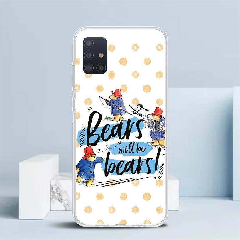 Cute P-PaddingtonS Bear Soft Cover for Samsung Galaxy A12 A22 A32 A52 A72 A02S Phone Case Note 20 Ultra 10 S10 Plus A51 A71 A50S Samsung Note 10 Plus
Cute P-PaddingtonS Bear Soft Cover for Samsung Galaxy A12 A22 A32 A52 A72 A02S Phone Case Note 20 Ultra 10 S10 Plus A51 A71 A50S Samsung Note 10 Plus