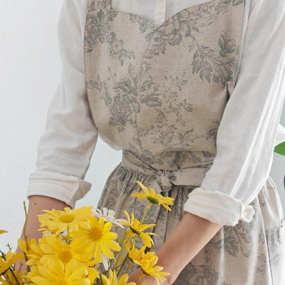 with Pockets Kitchen Apron Exquisite Cooking Apron Portable Water-repellent Apron Women Style A
with Pockets Kitchen Apron Exquisite Cooking Apron Portable Water-repellent Apron Women Style A