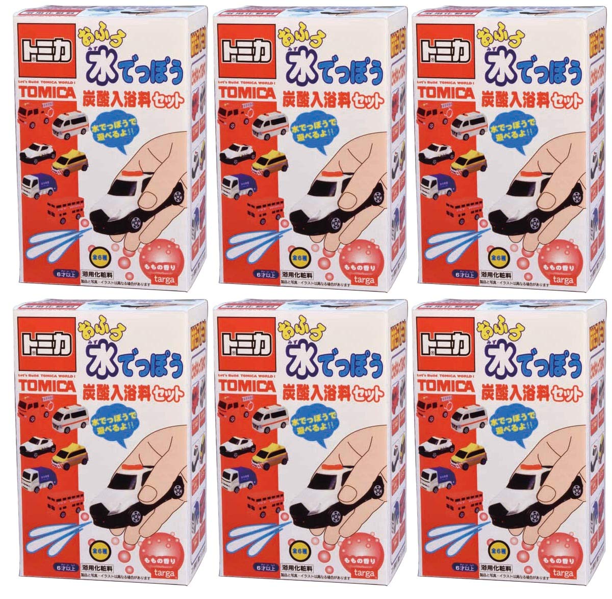 Tomica Водный пистолет для ванны и набор шипучих шариков для ванны (Набор 6)
Tomica Водный пистолет для ванны и набор шипучих шариков для ванны (Набор 6)