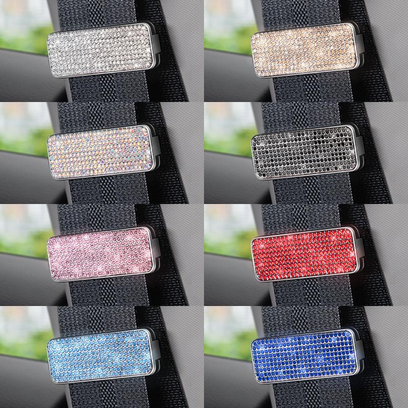 Rhinestone Car Seat Belt Limiter, Bling Auto Adjustable Anti Skid Safety Belt Clip Clamp Decoration Accessories for Women рожевий
Rhinestone Car Seat Belt Limiter, Bling Auto Adjustable Anti Skid Safety Belt Clip Clamp Decoration Accessories for Women рожевий