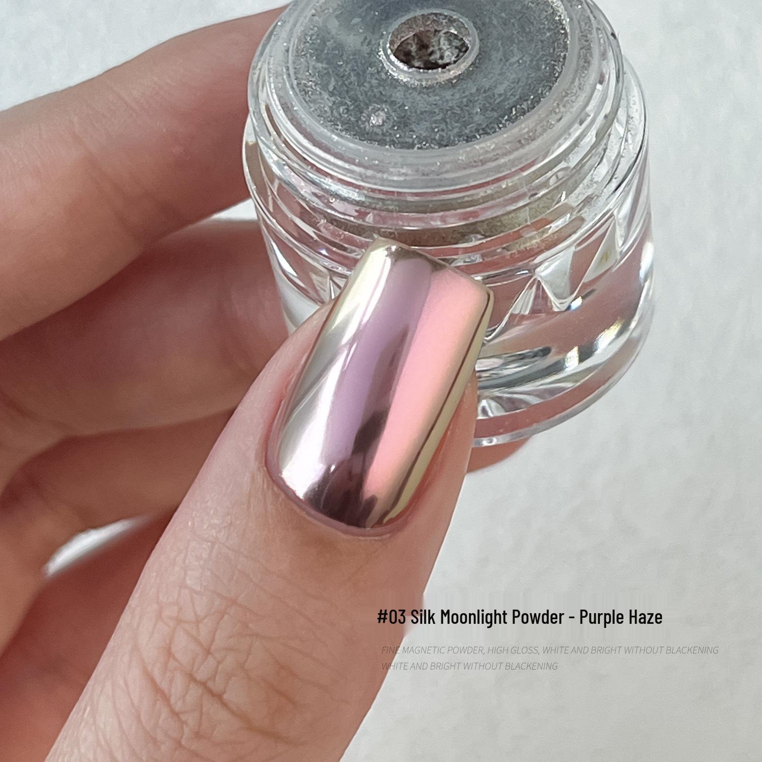 Aurora Magic Mirror Nail Powder - High Gloss Moonlight Silk Art Glitter
Aurora Magic Mirror Nail Powder - High Gloss Moonlight Silk Art Glitter