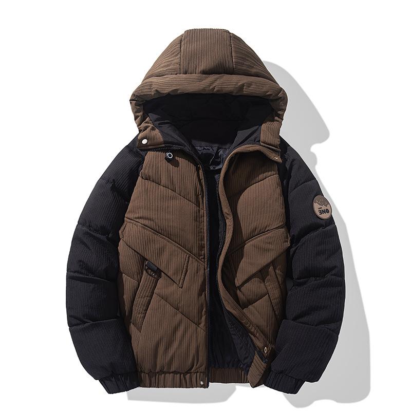 Men s Thick Warm Color Block Hooded Cotton Jacket - Winter Fashion XL кавовий
Men s Thick Warm Color Block Hooded Cotton Jacket - Winter Fashion XL кавовий