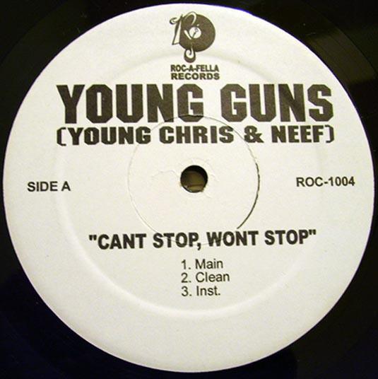 12inch Record YOUNG GUNZ - Can t Stop, Won t Stop ROC1072 Roc-A-Fella Rec 2003 US Rap & Hip-Hop/R&B Used
12inch Record YOUNG GUNZ - Can t Stop, Won t Stop ROC1072 Roc-A-Fella Rec 2003 US Rap & Hip-Hop/R&B Used