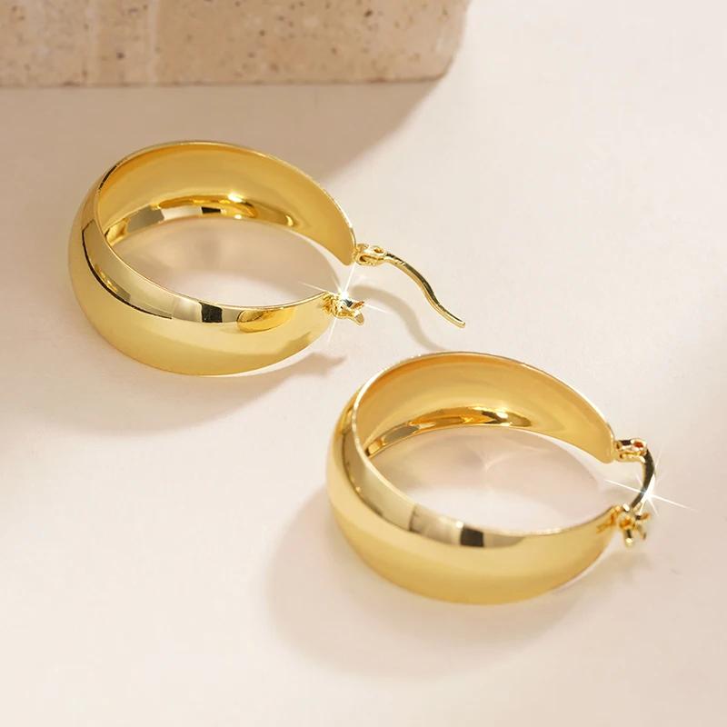CAOSHI Exaggerated Metal-style Earrings for Women Fashion Lustrous Gold Color Accessories Female Stylish Modern Party Jewelry
CAOSHI Exaggerated Metal-style Earrings for Women Fashion Lustrous Gold Color Accessories Female Stylish Modern Party Jewelry