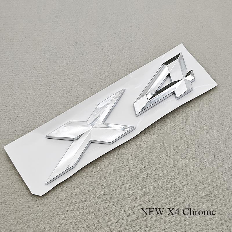 3D ABS Chrome Black Car Styling Rear Trunk Bnadge Logo X2 X4 Emblem Letters Decals For BMW X2 X4 F39 G02 Exterior Accessories
3D ABS Chrome Black Car Styling Rear Trunk Bnadge Logo X2 X4 Emblem Letters Decals For BMW X2 X4 F39 G02 Exterior Accessories